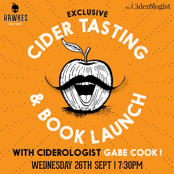 cider tasting and book launch