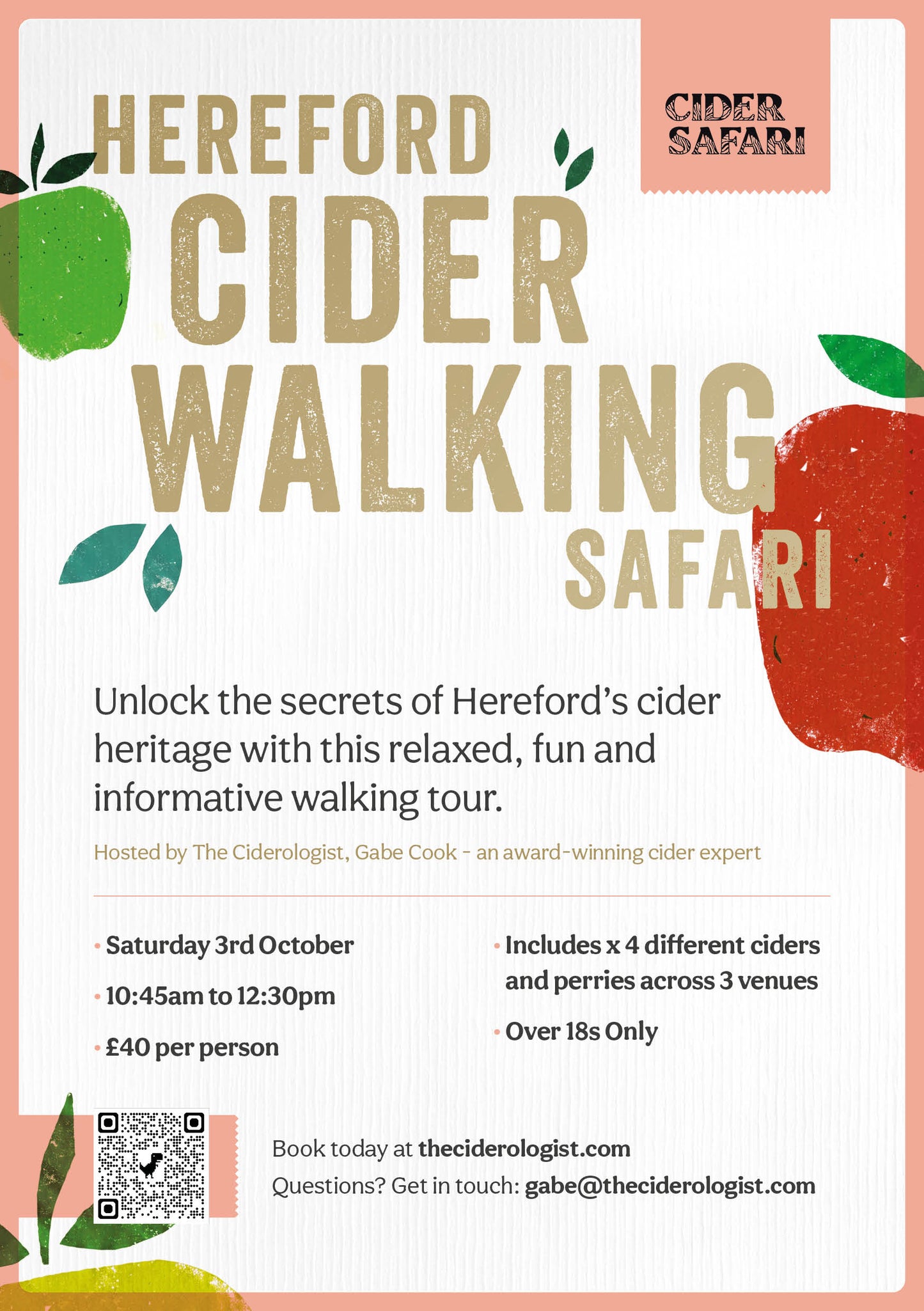 Hereford Cider Walking Safari: