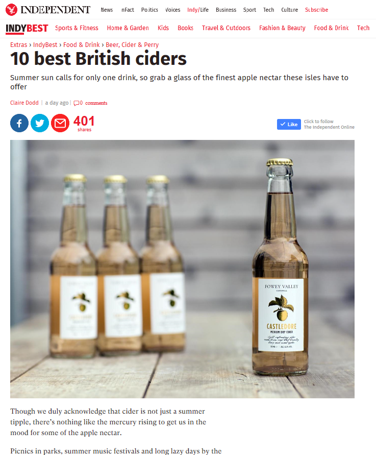 10 Ciders for Summer