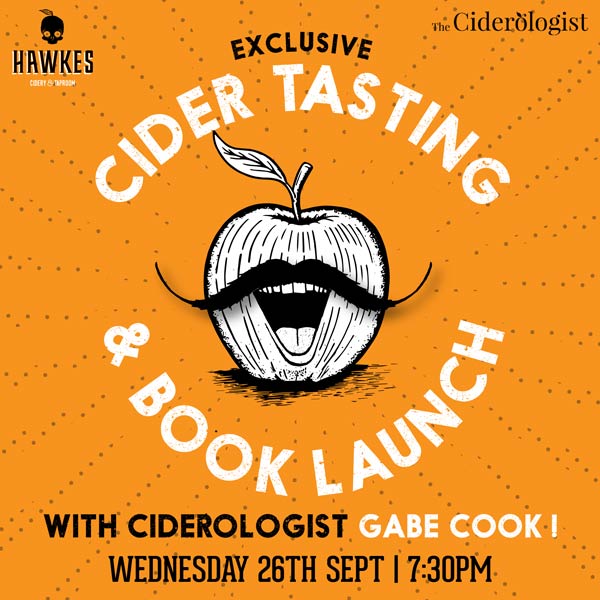 cider tasting and book launch